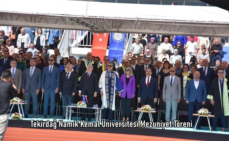 Tekirdağ Namık Kemal Üniversitesi Mezuniyet Töreni