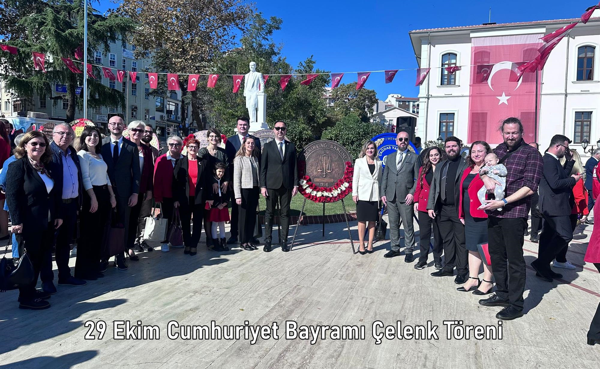 29 Ekim Cumhuriyet Bayramı Çelenk Töreni