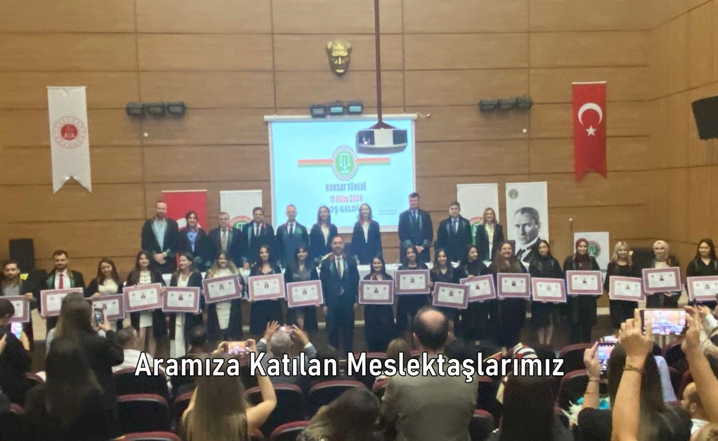 Aramıza Katılan Meslektaşlarımız (11.10.2024)