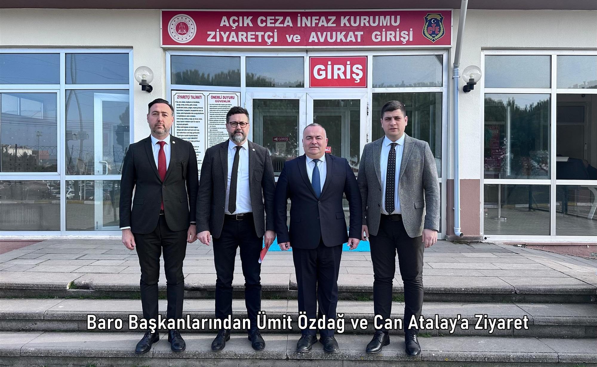 Baro Başkanlarından Ümit Özdağ ve Can Atalay’a Ziyaret