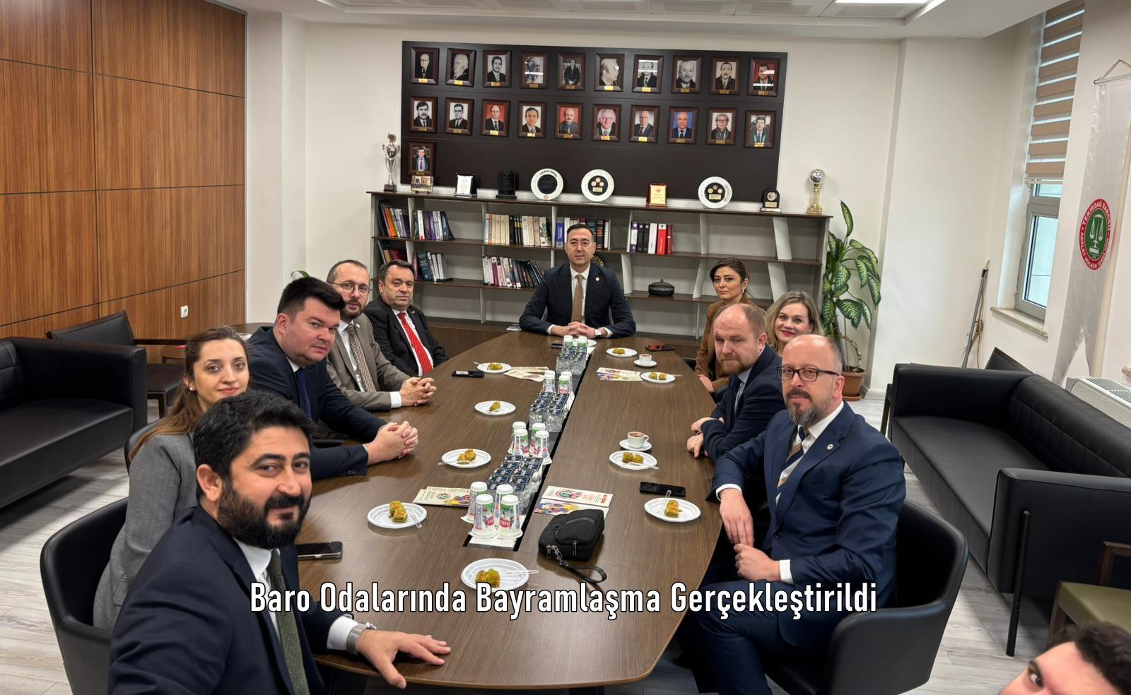 Baro Odalarında Bayramlaşma Gerçekleştirildi