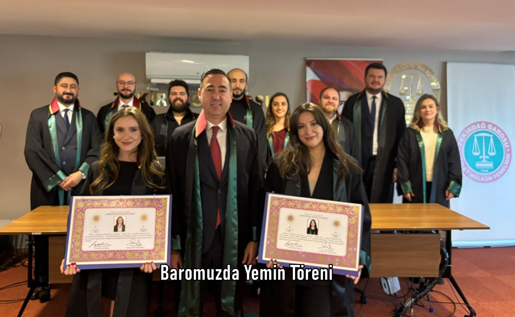 Baromuzda Yemin Töreni
