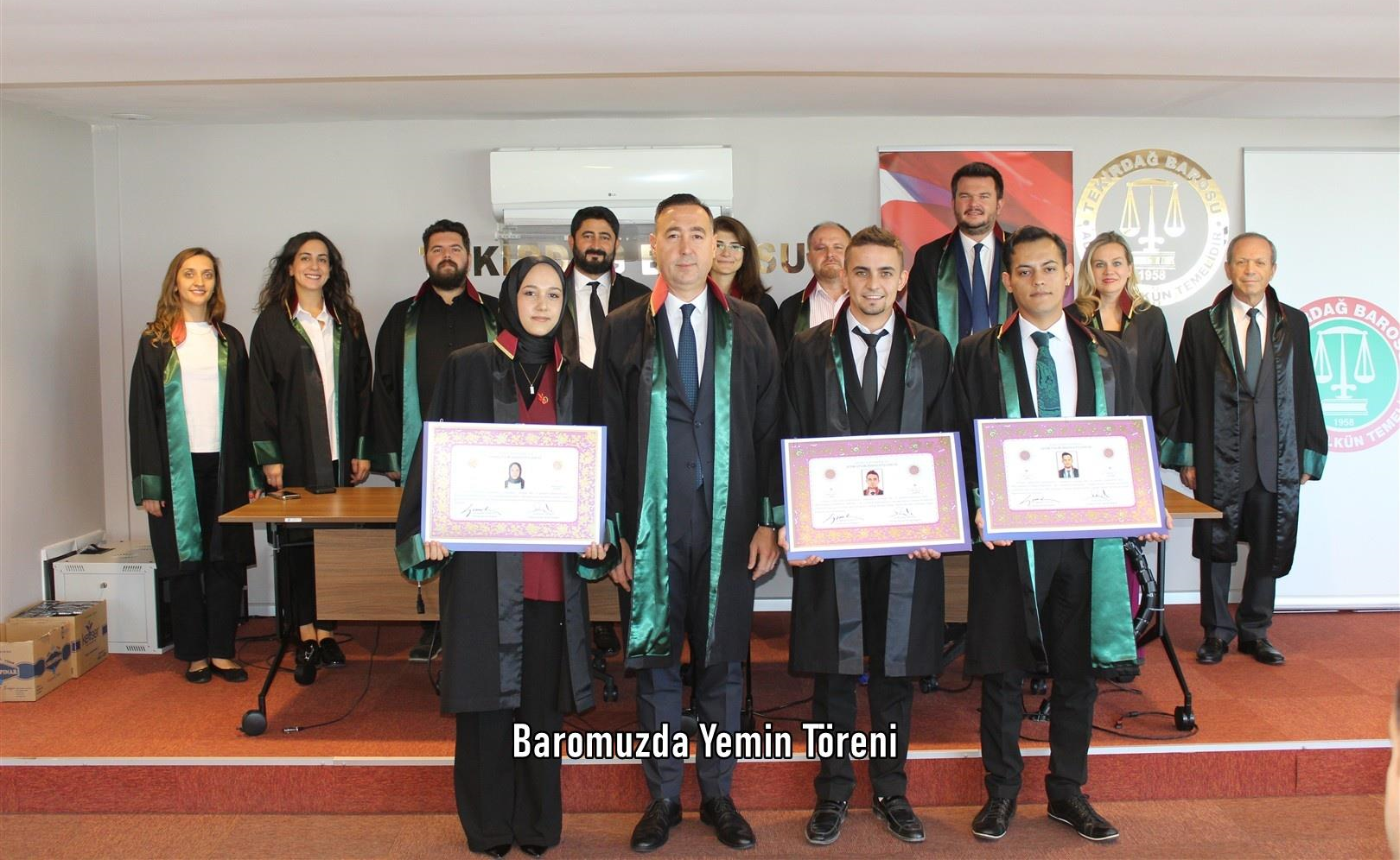 Baromuzda Yemin Töreni