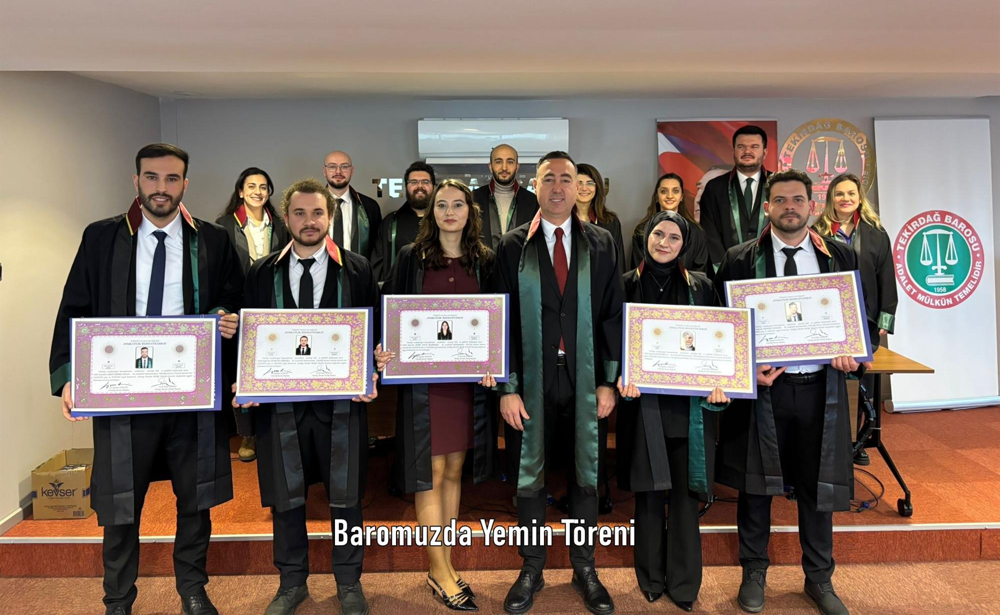 Baromuzda Yemin Töreni