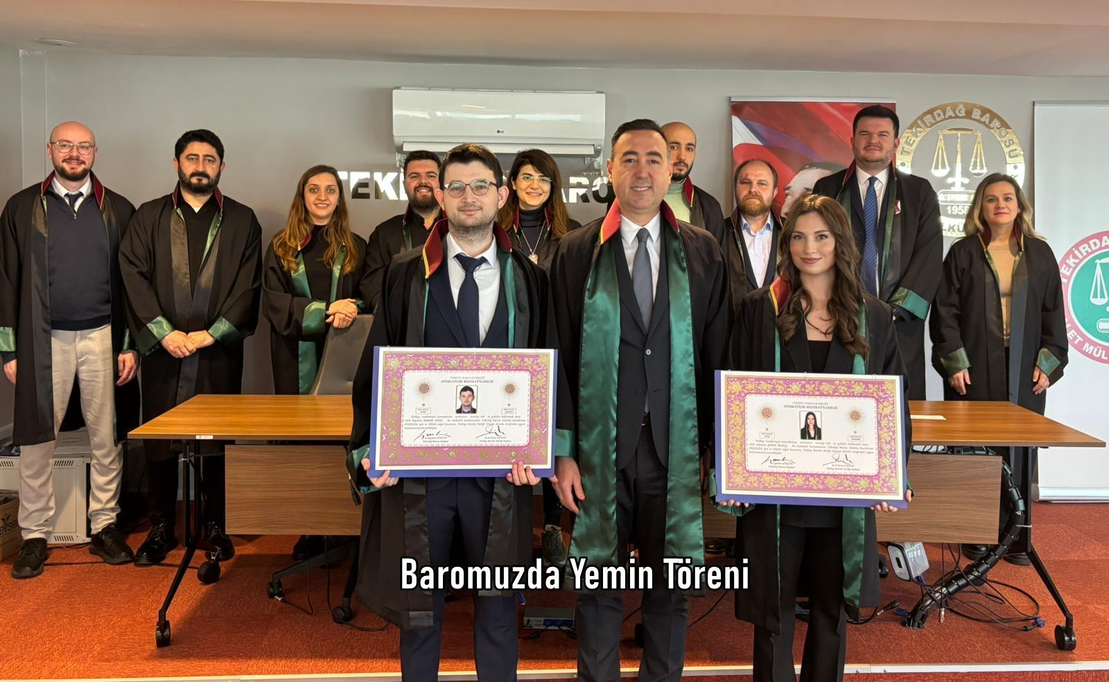 Baromuzda Yemin Töreni
