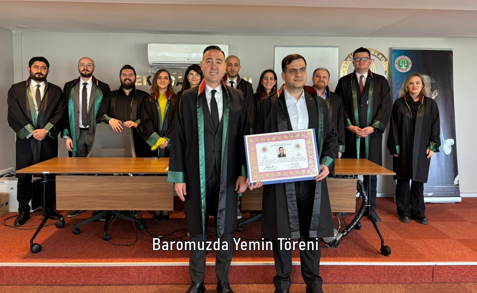 Baromuzda Yemin Töreni