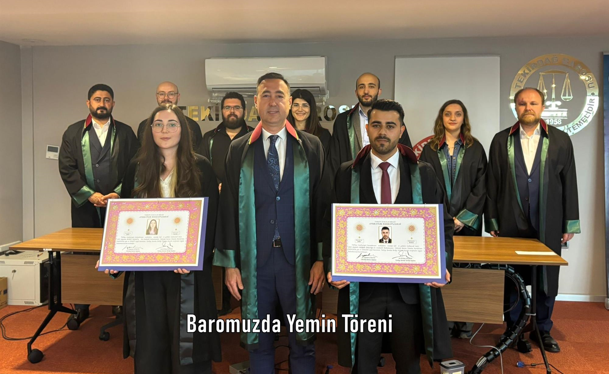 Baromuzda Yemin Töreni
