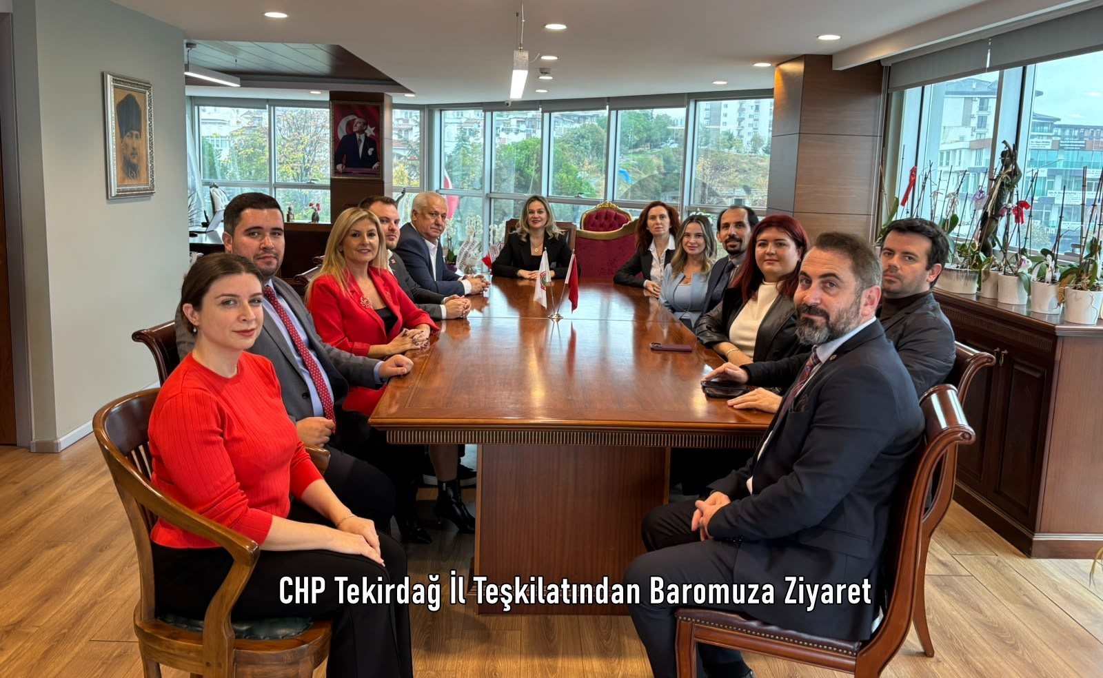 CHP Tekirdağ İl Teşkilatından Baromuza Ziyaret