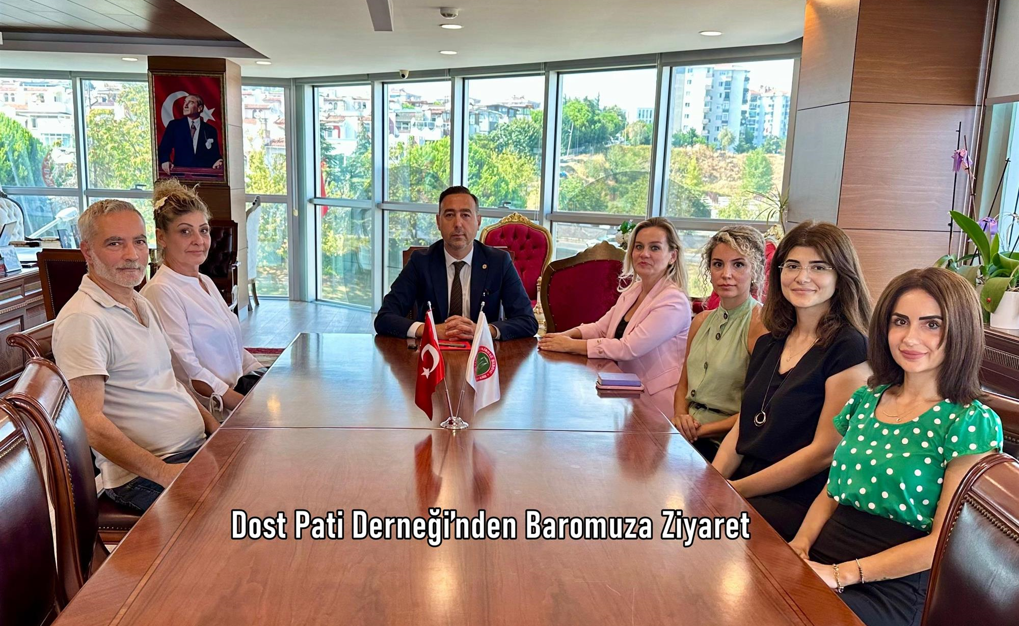 Dost Pati Derneği’nden Baromuza Ziyaret