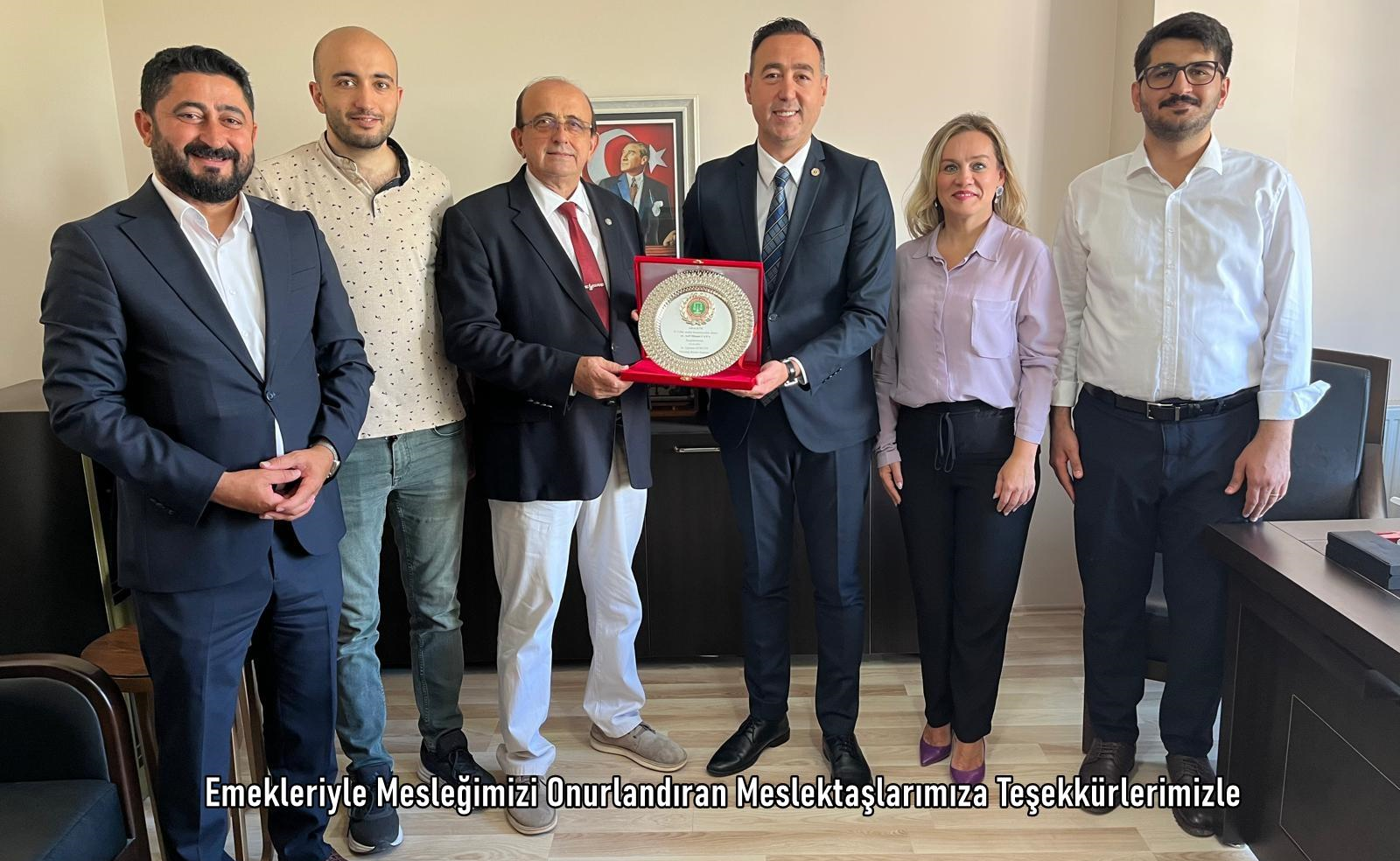 Emekleriyle Mesleğimizi Onurlandıran Meslektaşlarımıza Teşekkürlerimizle