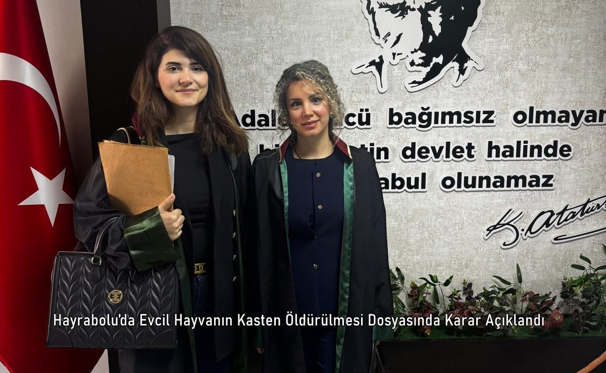 Hayrabolu’da Evcil Hayvanın Kasten Öldürülmesi Dosyasında Karar Açıklandı