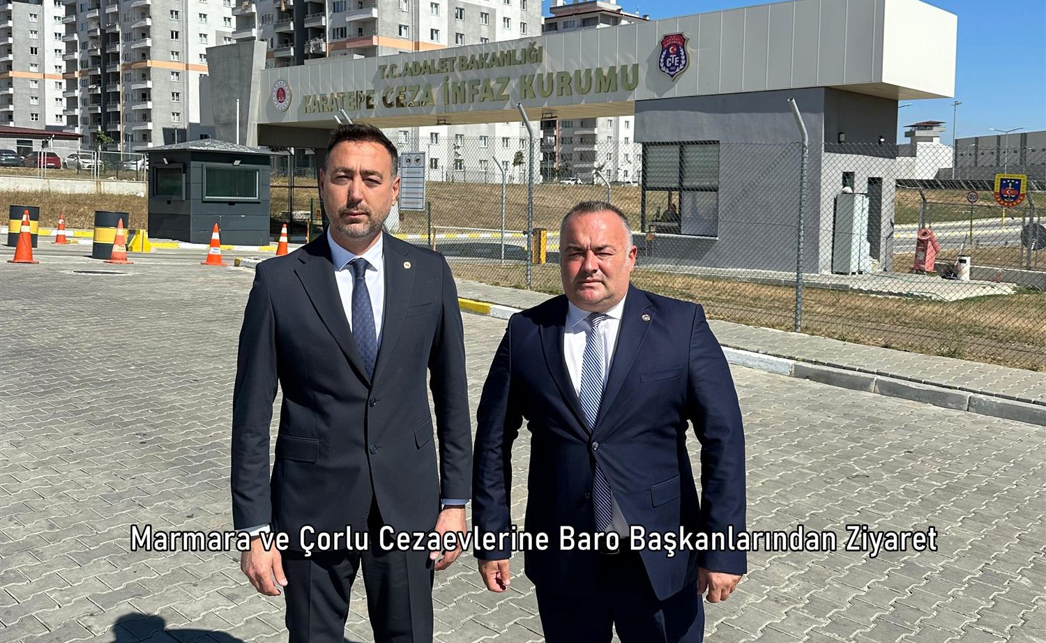 Marmara ve Çorlu Cezaevlerine Baro Başkanlarından Ziyaret