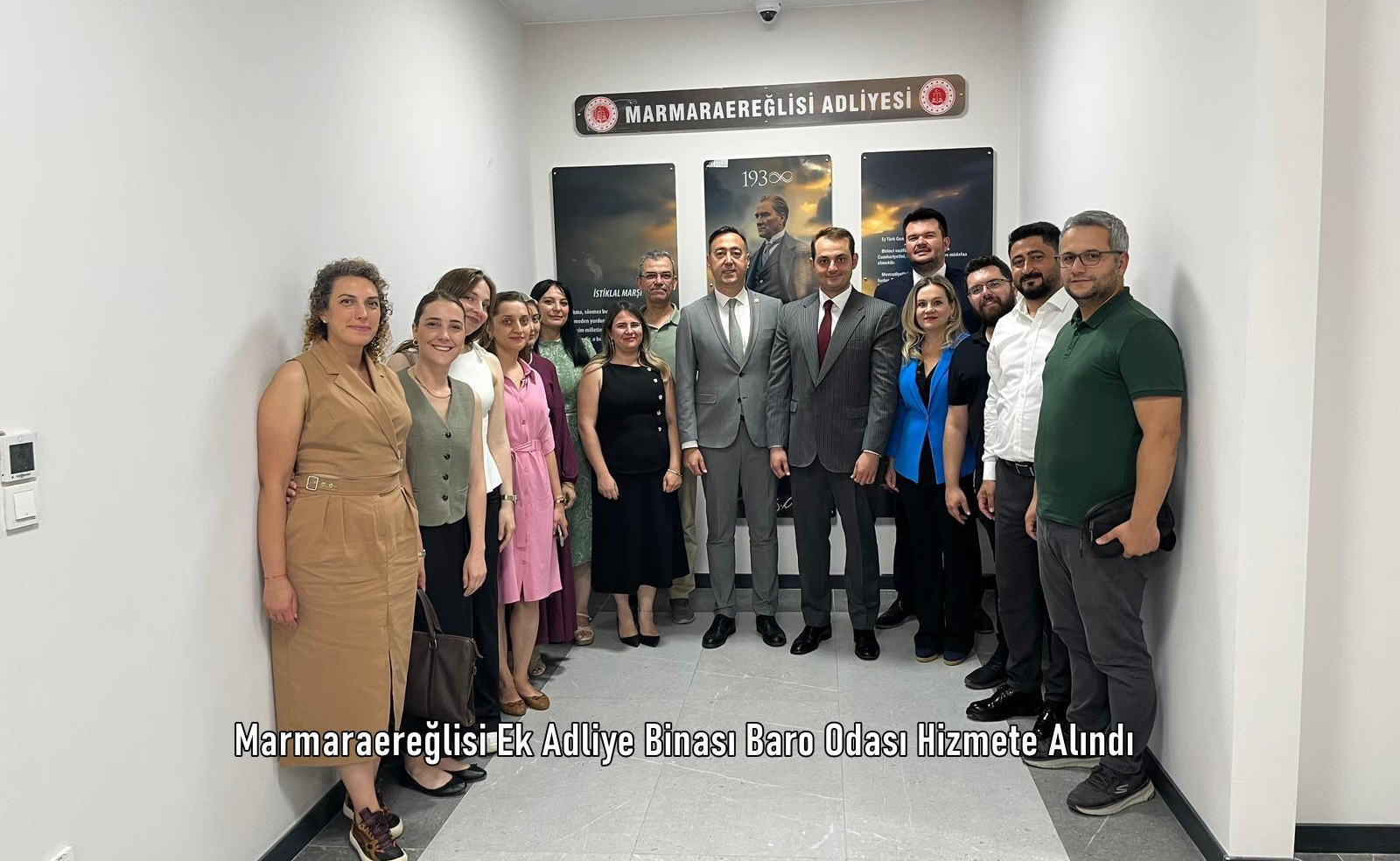 Marmaraereğlisi Ek Adliye Binası Baro Odası Hizmete Alındı
