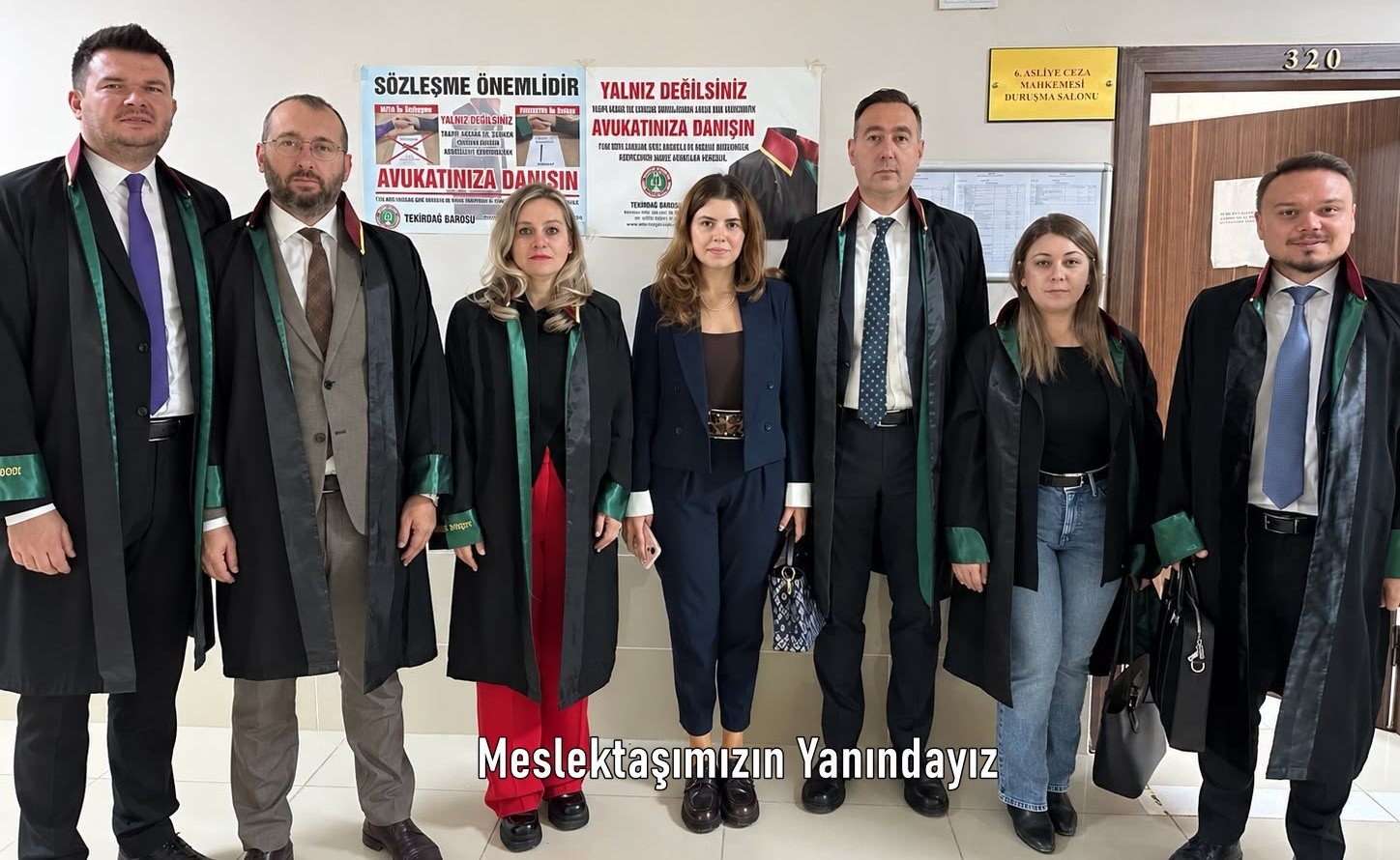 Meslektaşımızın Yanındayız