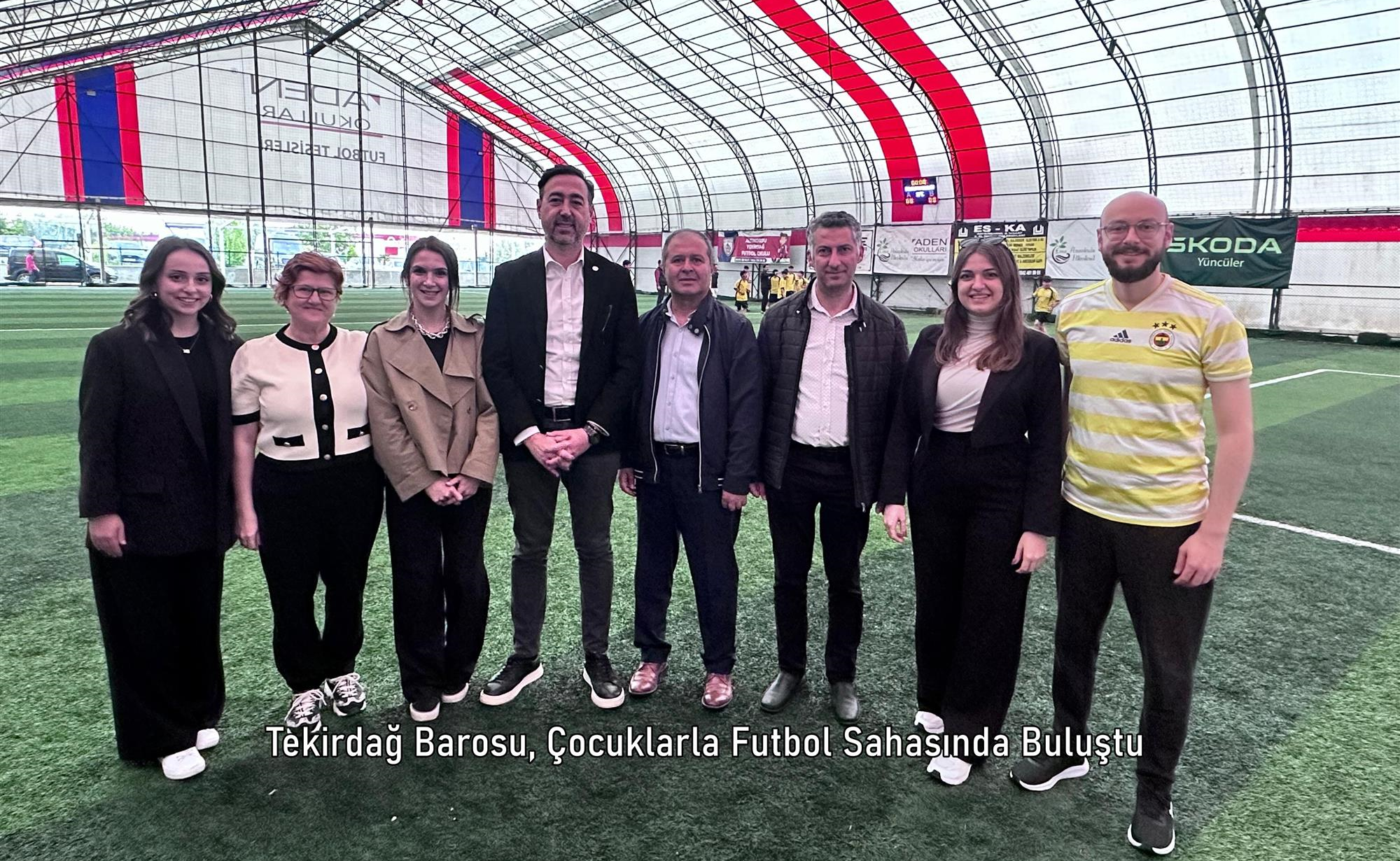 Tekirdağ Barosu, Çocuklarla Futbol Sahasında Buluştu