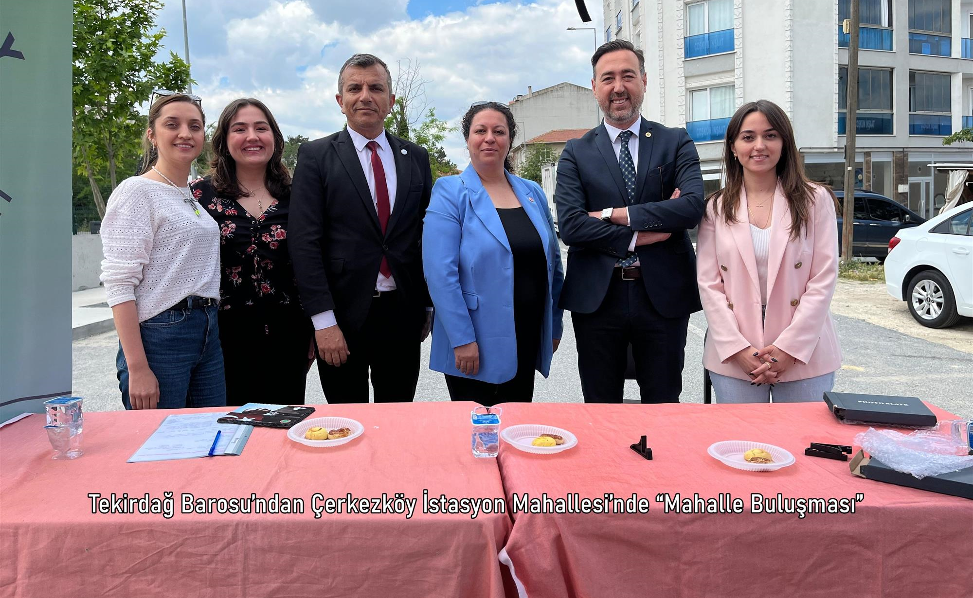 Tekirdağ Barosu’ndan Çerkezköy İstasyon Mahallesi’nde “Mahalle Buluşması”
