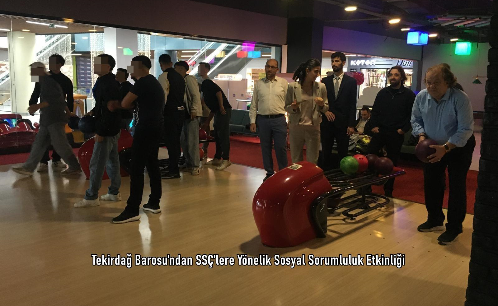 Tekirdağ Barosu’ndan SSÇ’lere Yönelik Sosyal Sorumluluk Etkinliği