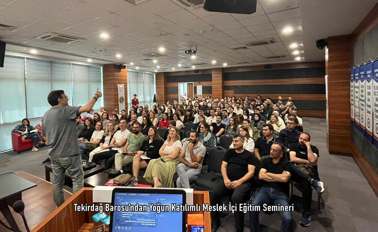 Tekirdağ Barosu’ndan Yoğun Katılımlı Meslek İçi Eğitim Semineri