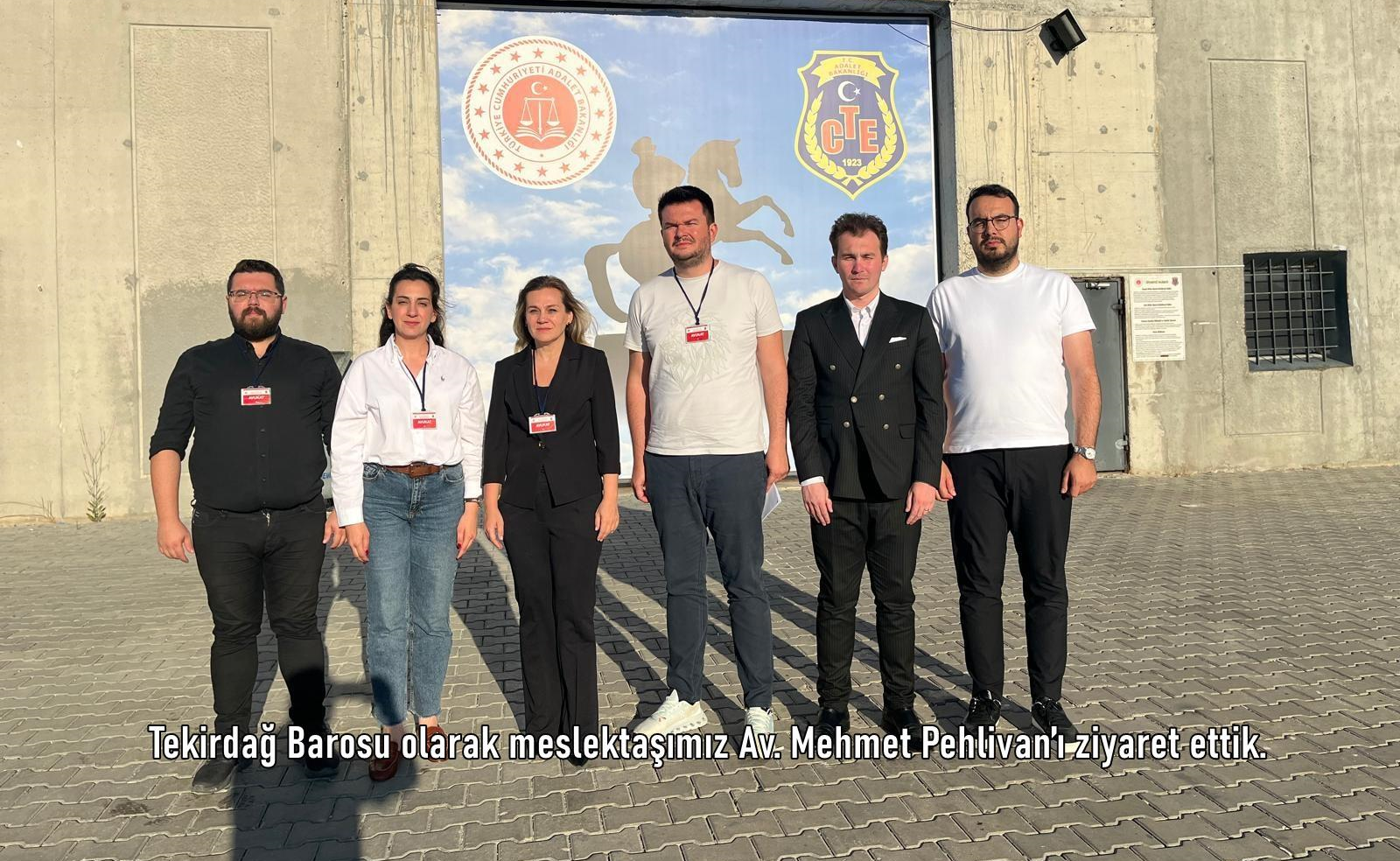 Tekirdağ Barosu olarak meslektaşımız Av. Mehmet Pehlivan’ı ziyaret ettik.