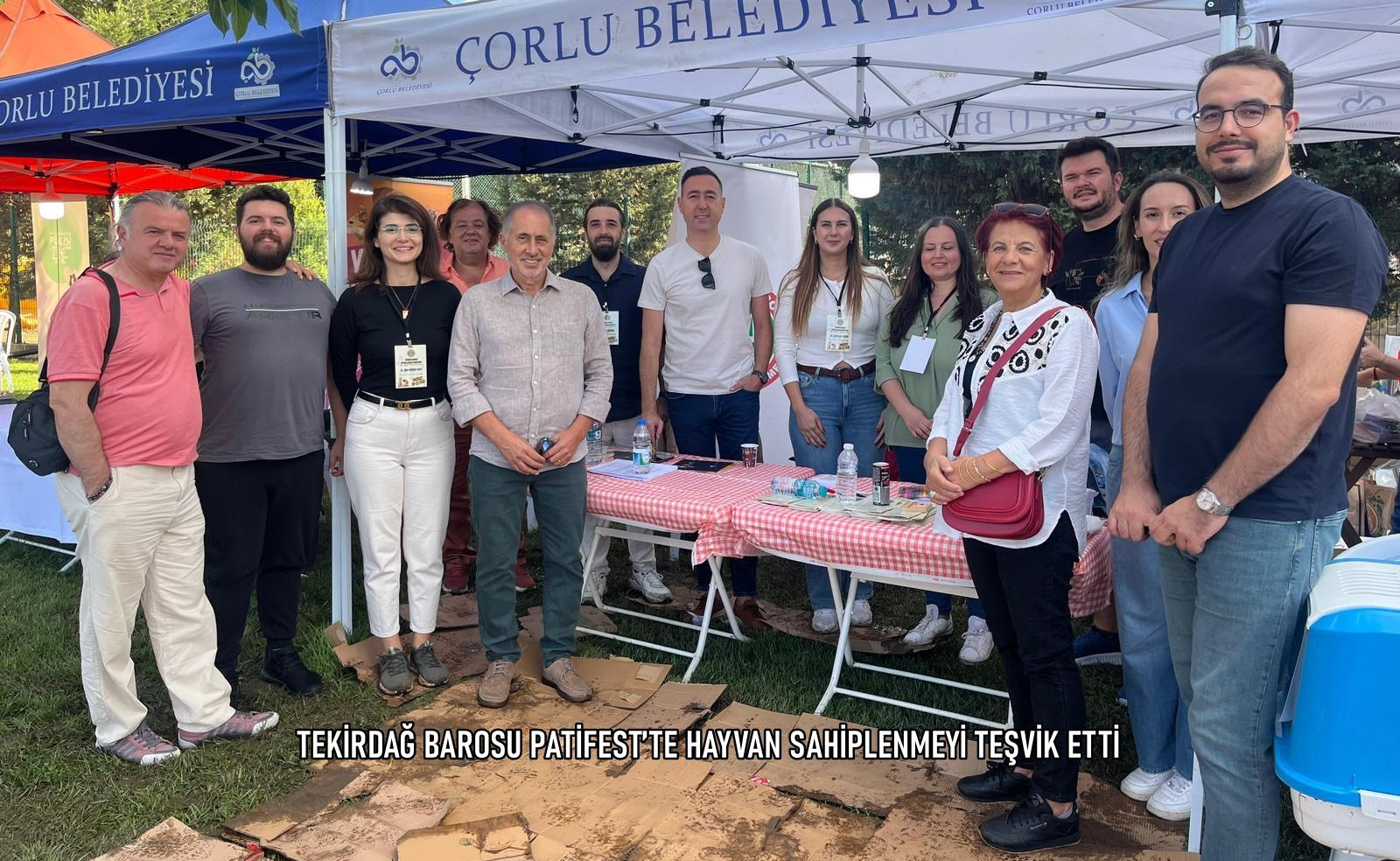 TEKİRDAĞ BAROSU PATİFEST’TE HAYVAN SAHİPLENMEYİ TEŞVİK ETTİ