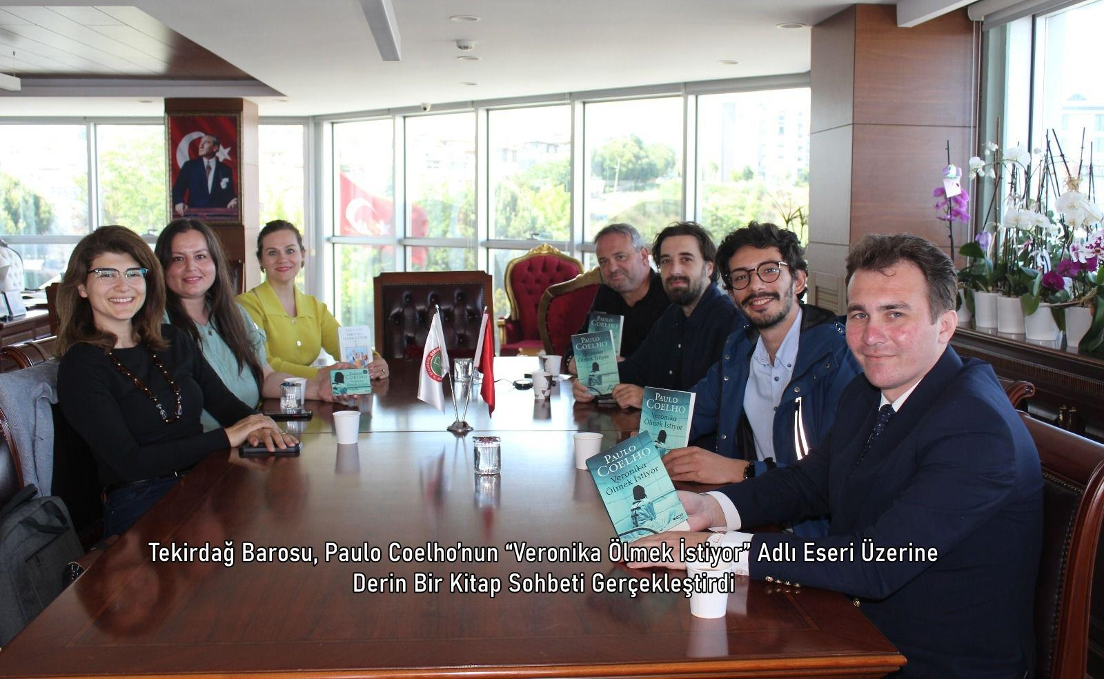 Tekirdağ Barosu, Paulo Coelho’nun “Veronika Ölmek İstiyor” adlı eseri üzerine Derin Bir Kitap Sohbeti Gerçekleştirdi