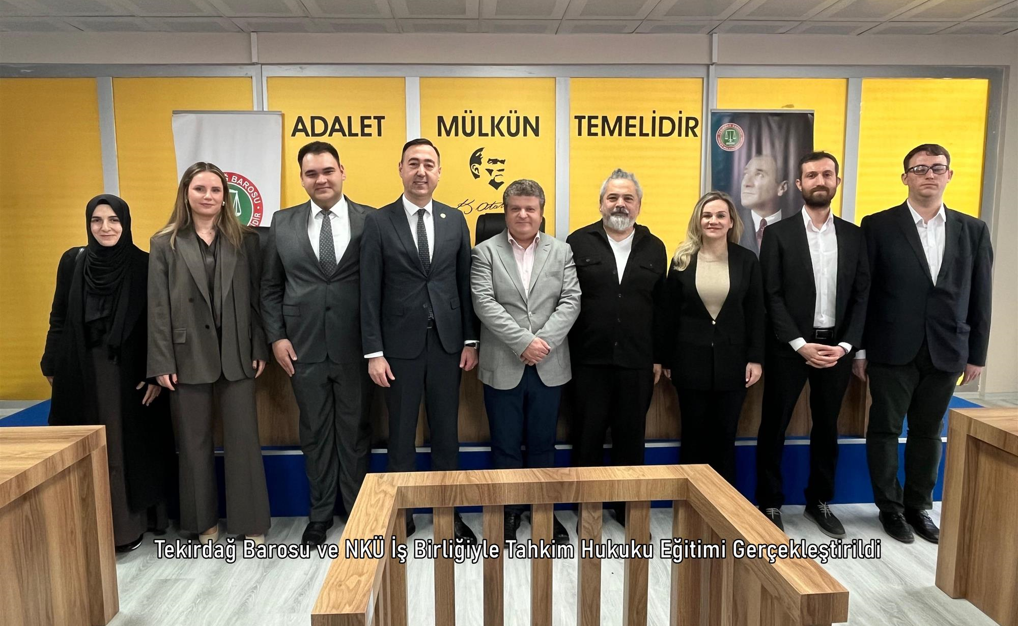 Tekirdağ Barosu ve NKÜ İş Birliğiyle Tahkim Hukuku Eğitimi Gerçekleştirildi