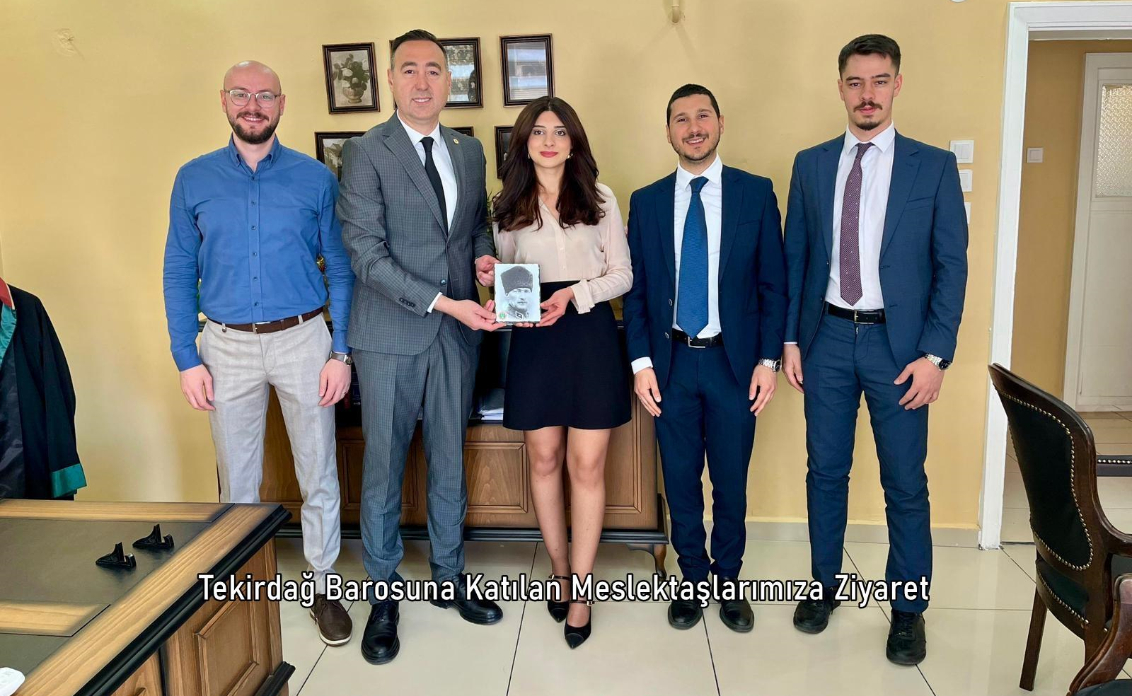 Tekirdağ Barosuna Katılan Meslektaşlarımıza Ziyaret