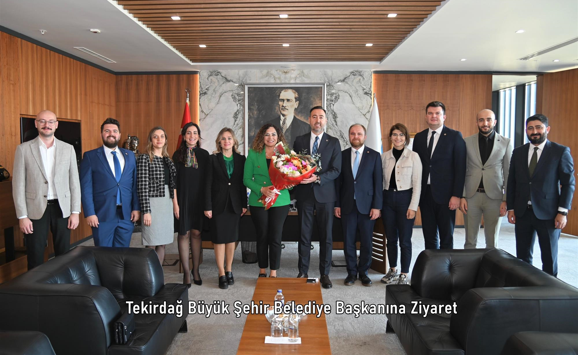 Tekirdağ Büyük Şehir Belediye Başkanına Ziyaret