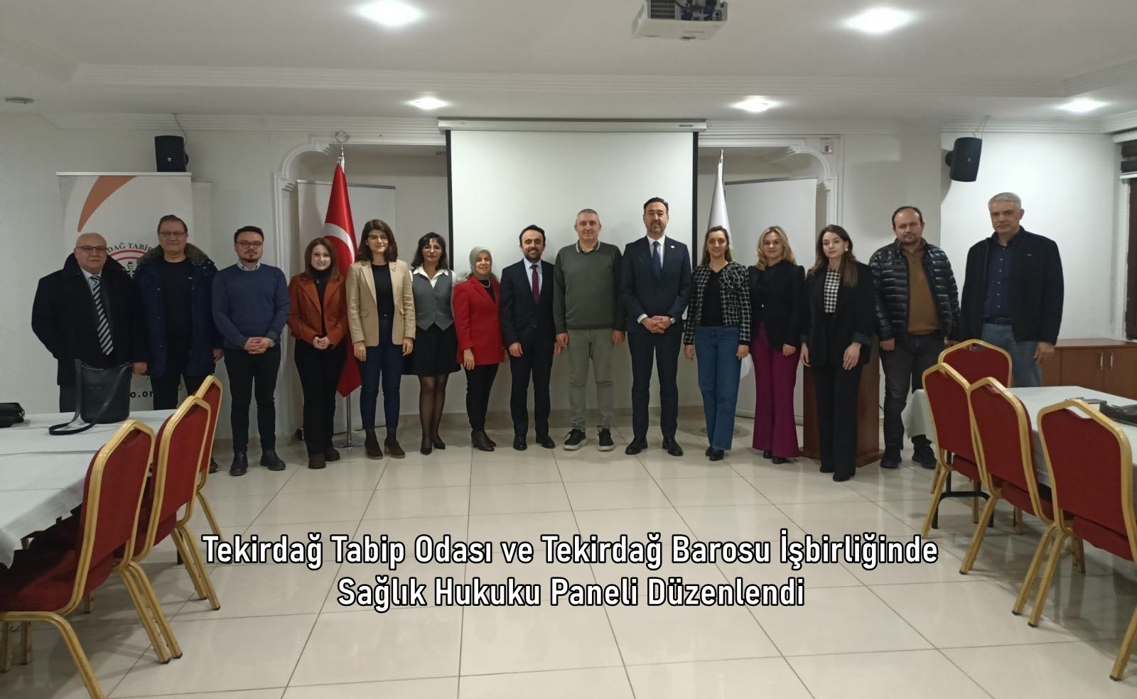 Tekirdağ Tabip Odası ve Tekirdağ Barosu İşbirliğinde Sağlık Hukuku Paneli Düzenlendi