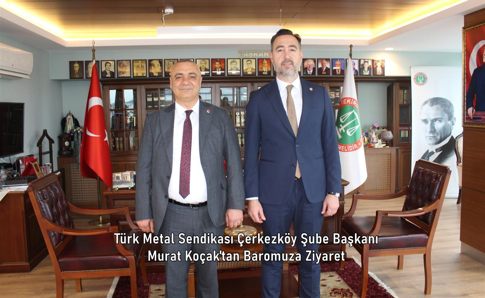 Türk Metal Sendikası Çerkezköy Şube Başkanı Murat Koçak