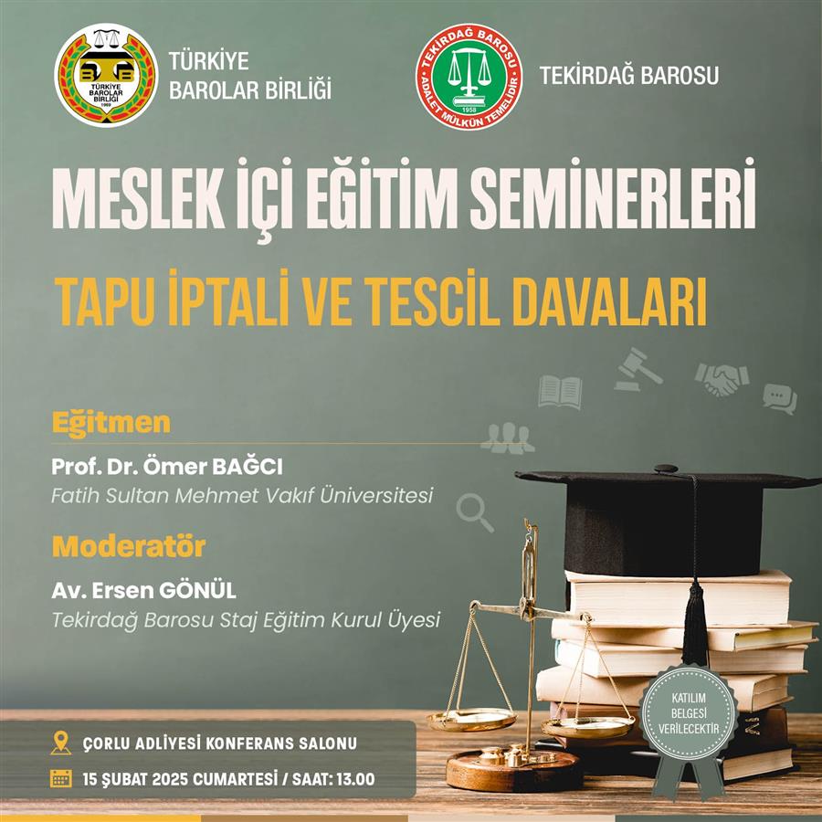 Tapu İptal ve Tescil Davaları