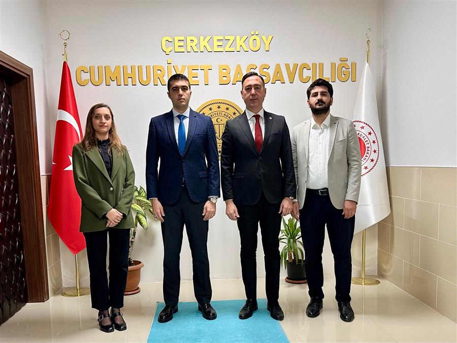 Çerkezköy Adliyesi Ek Binası Süreci ve Mevcut Adliye Durumu Hakkında Başsavcı Cihat Yılmaz ile Görüşme Sağlandı