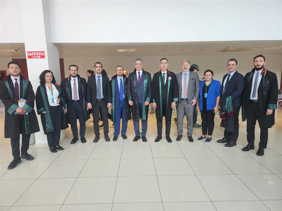 Baro Başkanımız Av. Egemen Gürcün, Fatih Altaylı Duruşmasına Katıldı