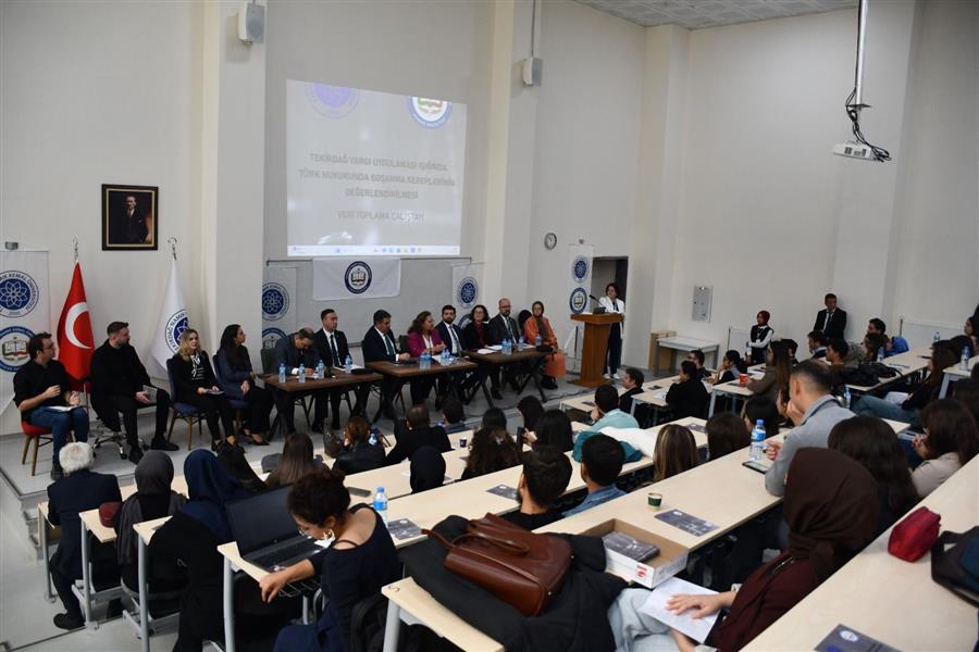 Türk Hukukunda “Boşanma Sebepleri” Çalıştayı Tekirdağ’da Gerçekleşti