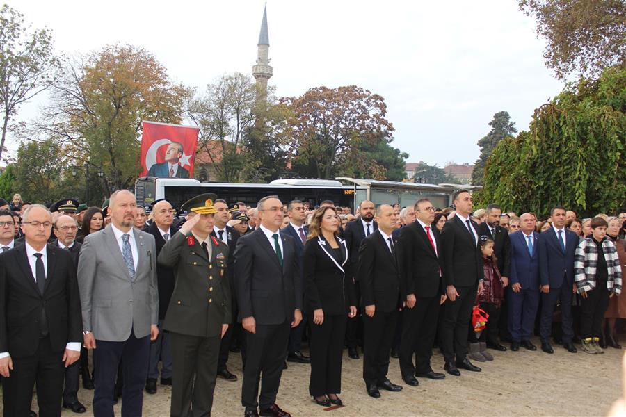 10 Kasım Atatürk’ü Anma Günü Çelenk Töreni