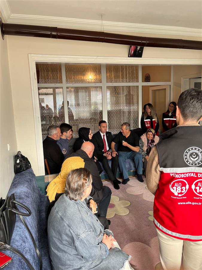 Tekirdağ Barosundan Şehit Ailesine Taziye Ziyareti