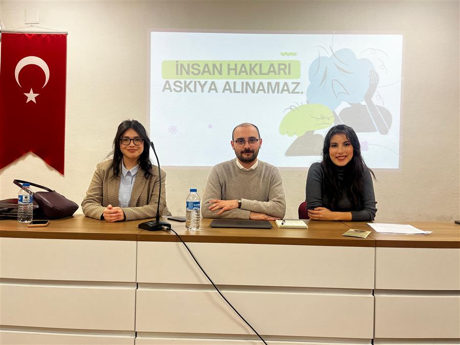 10 Aralık Dünya İnsan Hakları Günü Kapsamında Öğrencilerle İnsan Hakları Buluşması
