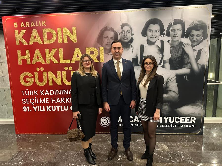 Tekirdağ Büyükşehir Belediyesi’nin 5 Aralık Dünya Kadın Hakları Günü Programına Katılım Sağlandı