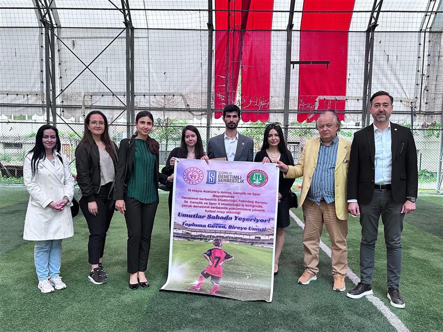 Tekirdağ  Barosundan Suça Sürüklenen Çocuklar İçin Anlamlı Etkinlik