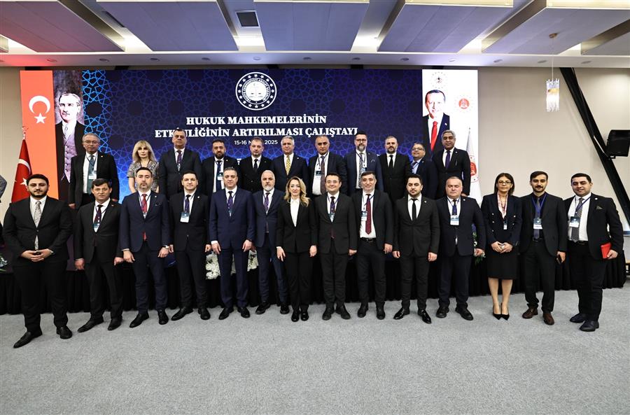 Hukuk Mahkemelerinin Etkinliğinin Artırılması Çalıştayı Gerçekleştirildi