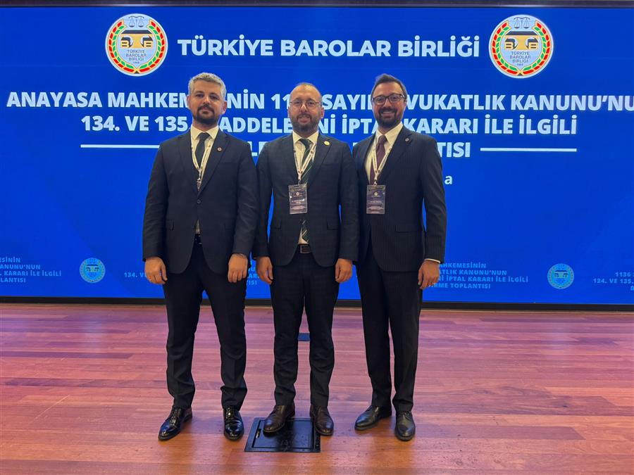 TBB ve Baroların Disiplin Kurulları Yasa Taslağı Çalışmaları İçin Toplandı