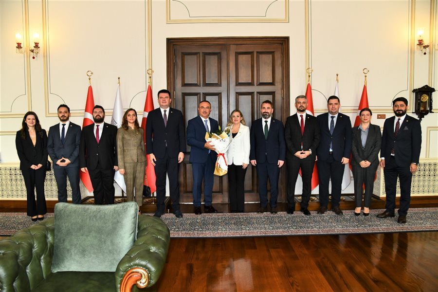 Tekirdağ Barosu Yönetim Kurulundan Tekirdağ Valisi Recep Soytürk’e Ziyaret