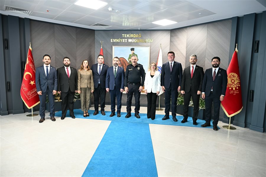 Tekirdağ Barosu’ndan Tekirdağ İl Emniyet Müdürüne Ziyaret