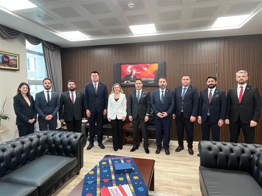 Tekirdağ Barosu Yönetim Kurulundan Adalet Komisyonu Başkanı Erhan Obut’a Ziyaret