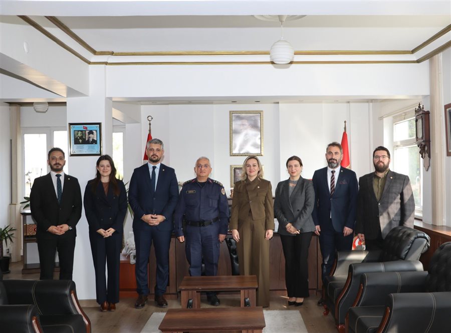 Tekirdağ Barosu’ndan İl Jandarma Komutanı Albay Ali Güngör’e Ziyaret