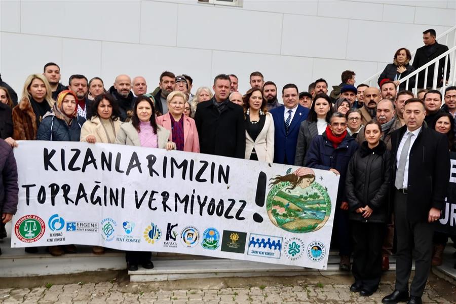 TEKİRDAĞ BAROSU MARMARAEREĞLİSİ’NDE YAPILMAK İSTENEN BÜYÜKBAŞ VE KÜÇÜKBAŞ HAYVAN BESİ TESİS PROJESİ İLE İLGİLİ HALKIN KATILIMI TOPLANTISINA KATILDI.