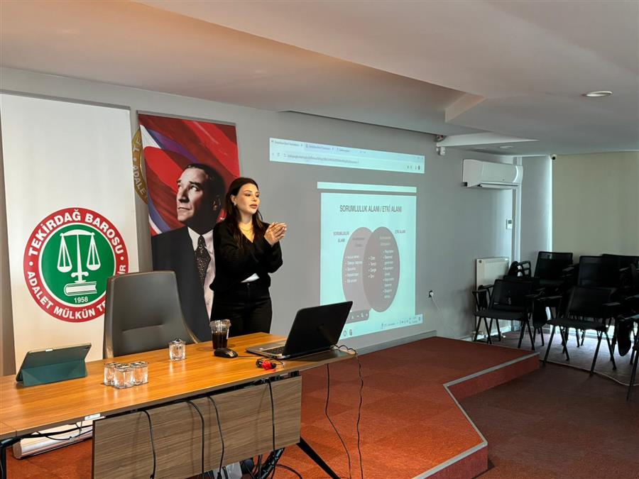 “Avukatların İkincil Travmalarının Önlenmesi” Eğitimi Baro Hizmet Binamızda Gerçekleştirildi
