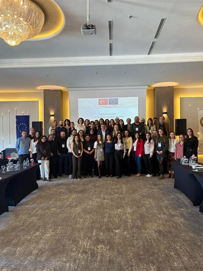 AVUKATLAR İÇİN ÇOCUK DOSTU ADALET EĞİTİMİ TEKİRDAĞ