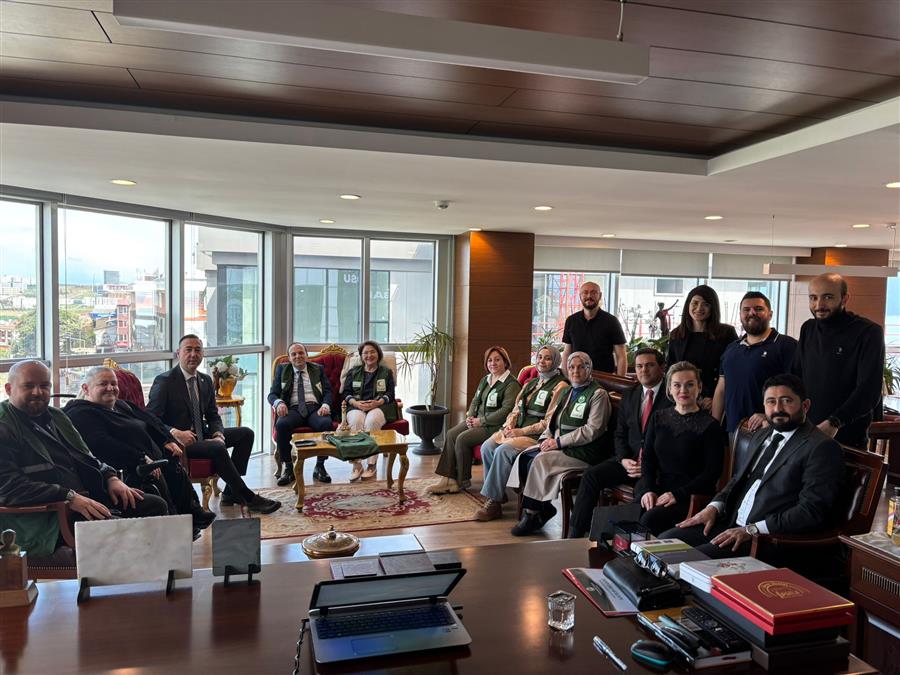 Yeşilay Tekirdağ Şubesinden Baromuza Ziyaret