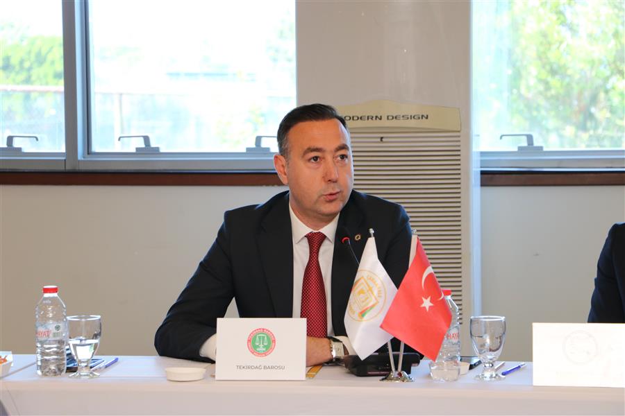Baro Başkanımız Av. Egemen Gürcün, Ege ve Marmara Bölge Baro Başkanları Toplantısı